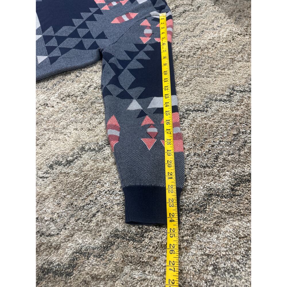 Sun+Stone Geometric Pattern Sweater/Cardigan Men’… - image 8